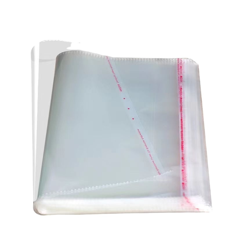 100% Recycled Global Materials Factory Self-Seal Adhesive Plastic Poly Bags Reusable Cello Cellophane Packaging Clothing Heat