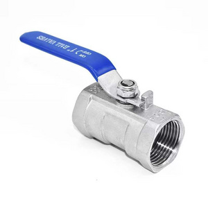 Stainless steel ball valve one - piece ball valve