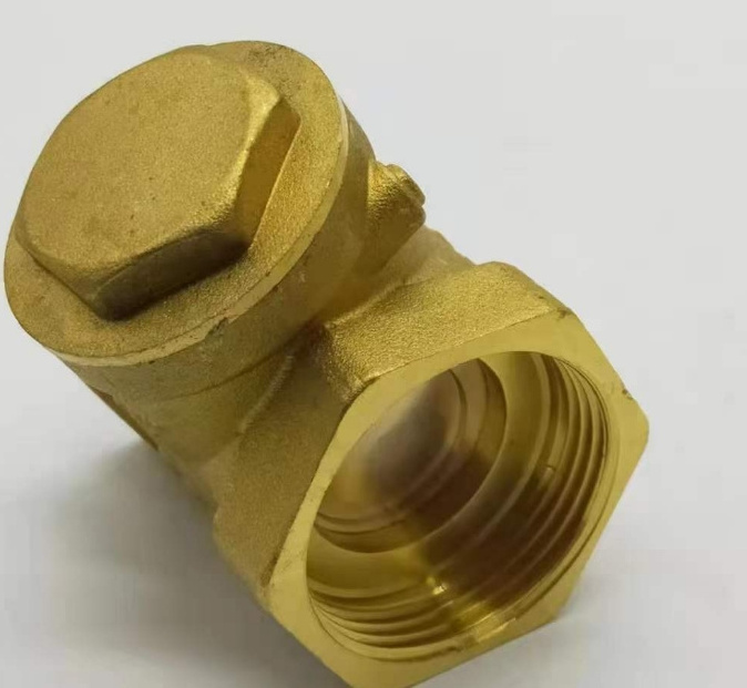 DN15-100 Non Return One way Swing Brass Check Valve for Water