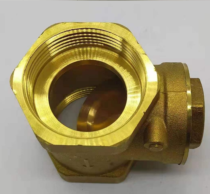 DN15-100 Non Return One way Swing Brass Check Valve for Water