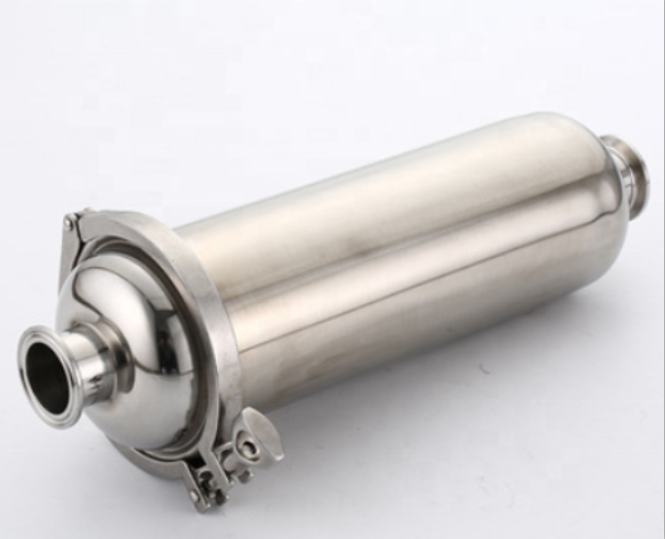 ss 304 stainless steel filter sanitary quick-connect straight pipe filter