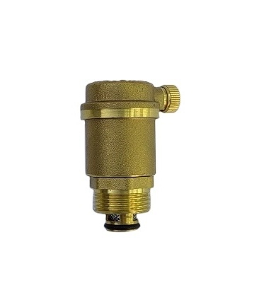 wholesale vertical floor heating vent valve brass forged tap water heating valve copper automatic exhaust valve