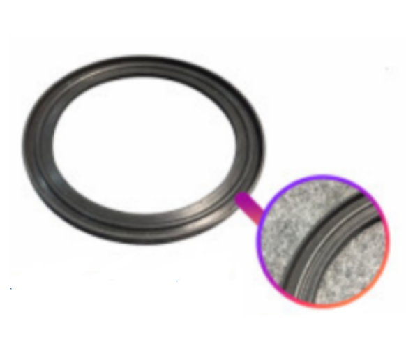 High Quantity epdm silicone TC Gasket With Edge  For ferrule