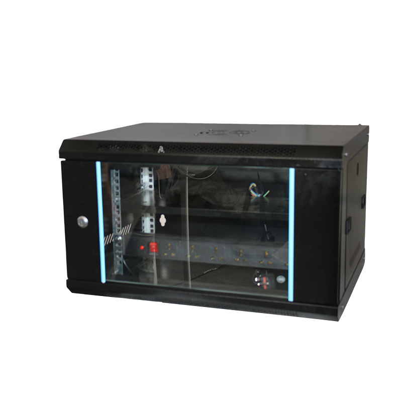 networking cabinet wall mounted rack server cabinet with L rails Double Section Server Rack