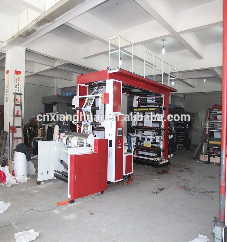 High Quality Kraft Paper Bag Printing Machine Wall Paper Flexo Printing Machine  4 /6 Color Paper Printing Machine