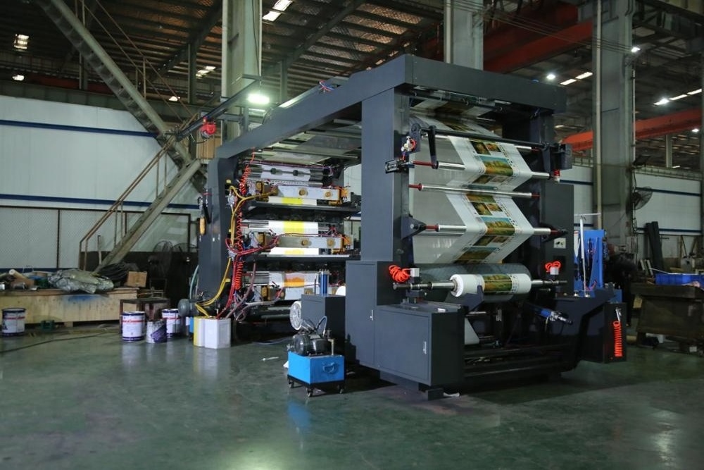 Manufacturer Multi Color Automatic Printing Machine For Roll To Roll Non Woven Fabric Bags