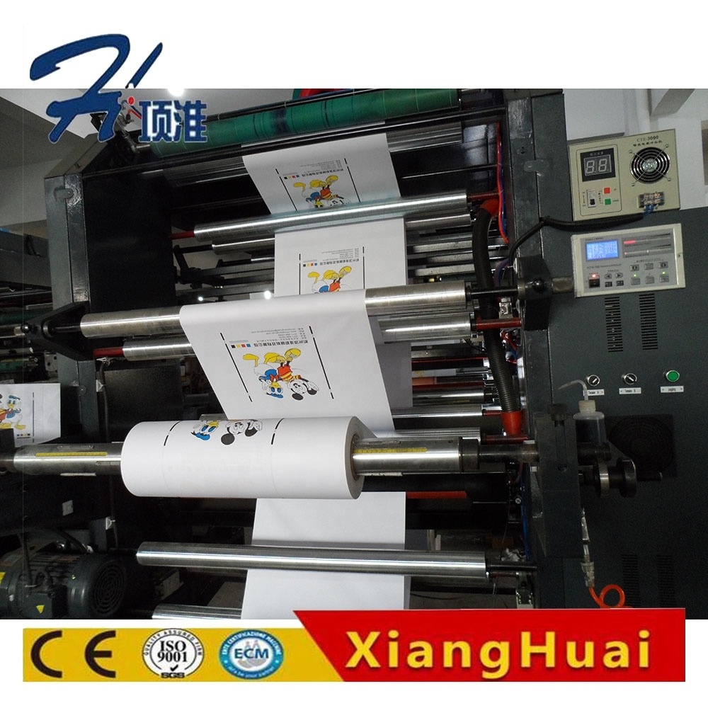 Manufacturer Multi Color Automatic Printing Machine For Roll To Roll Non Woven Fabric Bags