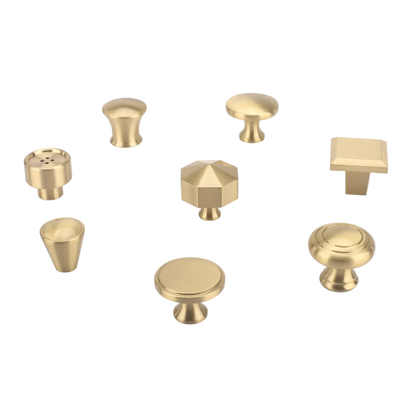 Fancy Rose Silver Gold Brass Furniture Cabinet Handles Knobs Pulls For Kitchen Cabinets Round Brass Knobs