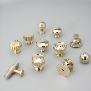 Brass Knobs Drawer Knob Brass Handles Pulls For Kitchen Cabinets Door Square Shape Home Decoration Furniture Hardware