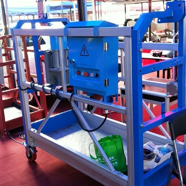 Building Elevator Window Cleaning Cradle Mast Climbing Platform