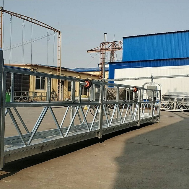 ZLP 630 building construction aluminium electric hanging gondola suspended platform