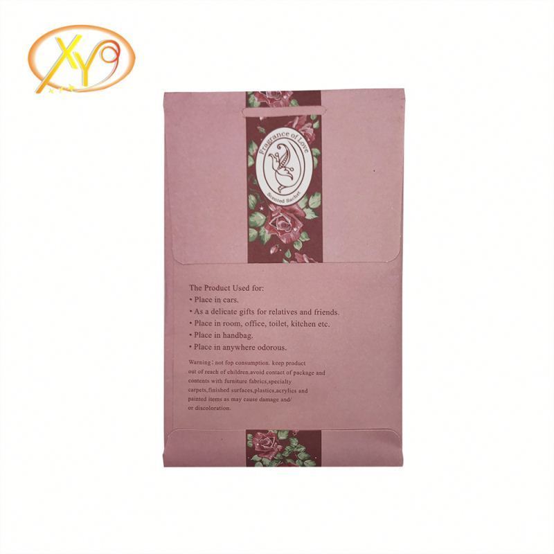 Wholesale air freshener  fresh scent sachet fragrant sachet scented sachets with hook for drawer and closets