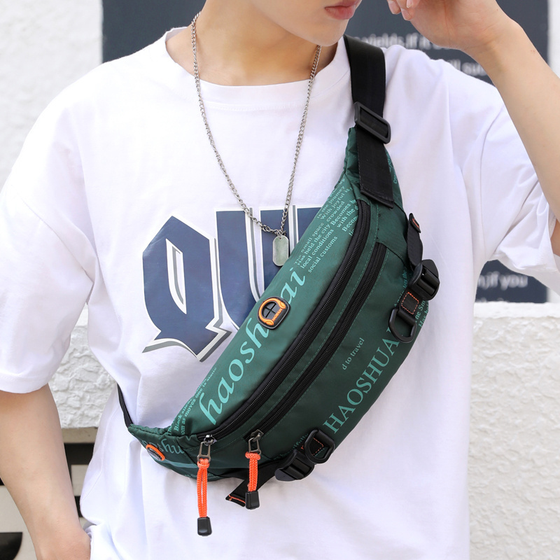 Hip Hop Bum Bags New Women Men's Fanny Pack Street Fashion Chest Crossbody Bag Sports Running Fashion Bag