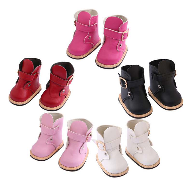 Amazon hot sale 18 inch doll shoes accessories American girls doll 45cm dress up Winter Boots doll shoes wholesale