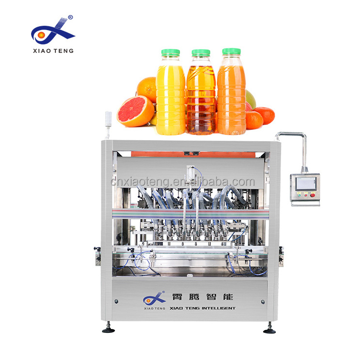 4/6/8/10 Nozzles Heads Automatic piston filling machine 50 ml -500ml filling machine