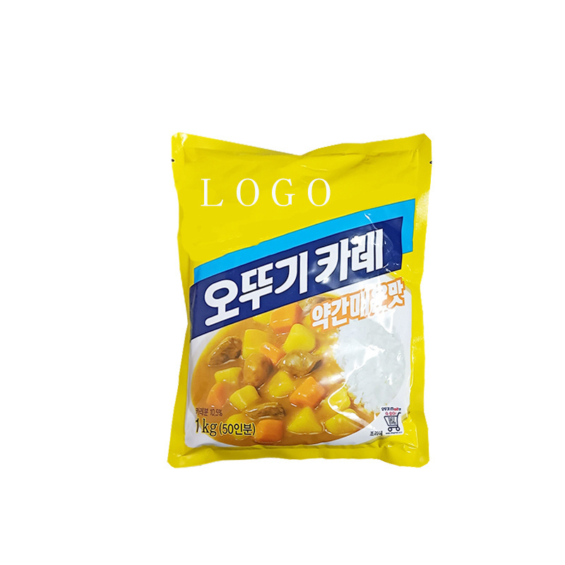 Seasoning Spice packaging pouch Stand up Ziplock cinnamon powder packing ginger powder spices packaging bag