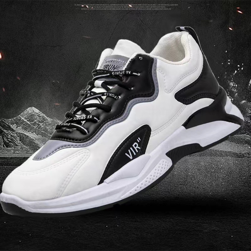 new arrival running sneakers PU high quality famous brands  non slip sport shoes men 1010