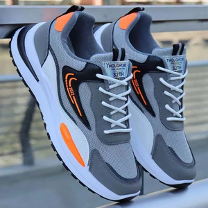 New Design Sport Men fitness Shoes Lightweight Low Price Men Sneakers Fashion Running casual shoes 2066