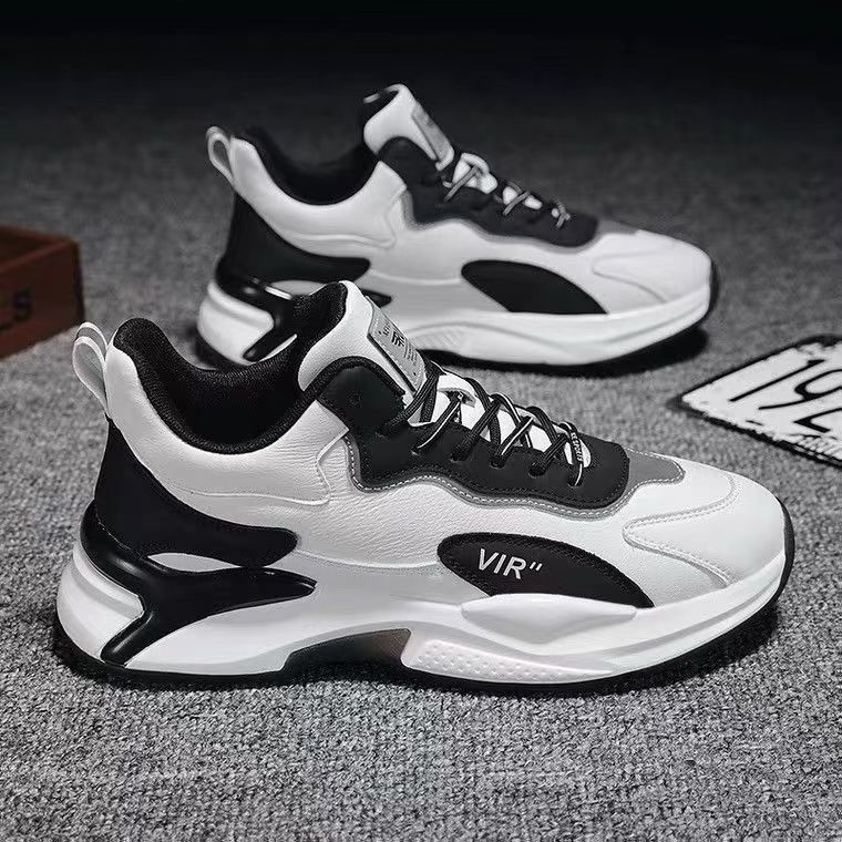 new arrival running sneakers PU high quality famous brands  non slip sport shoes men 1010