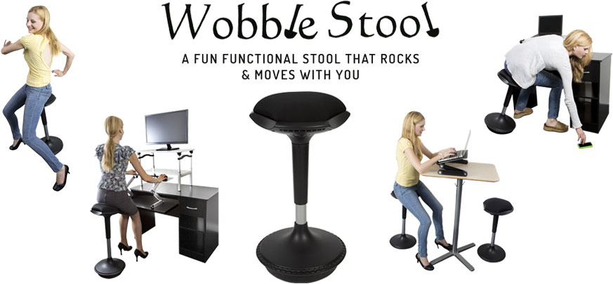 High Quality Office Furniture Height adjustable ergonomic Active Sitting wobble stool chair