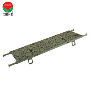 Folding stretcher for ambulance hospital type medical equipment