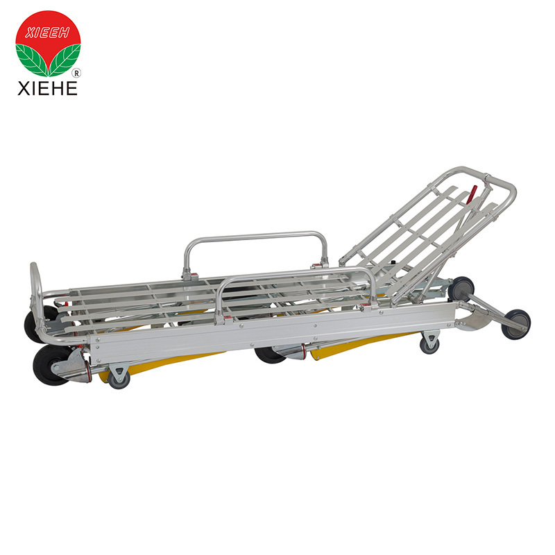 portable hospital emergency trolley bed medical ambulance folding stretcher for rescue transfer patient