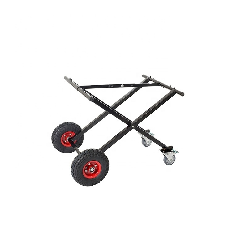 Funeral epoxy coated steel funeral trolley