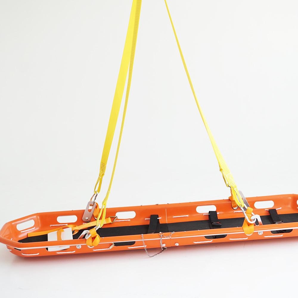 Plastic frame helicopter rescue separable Basket Stretcher