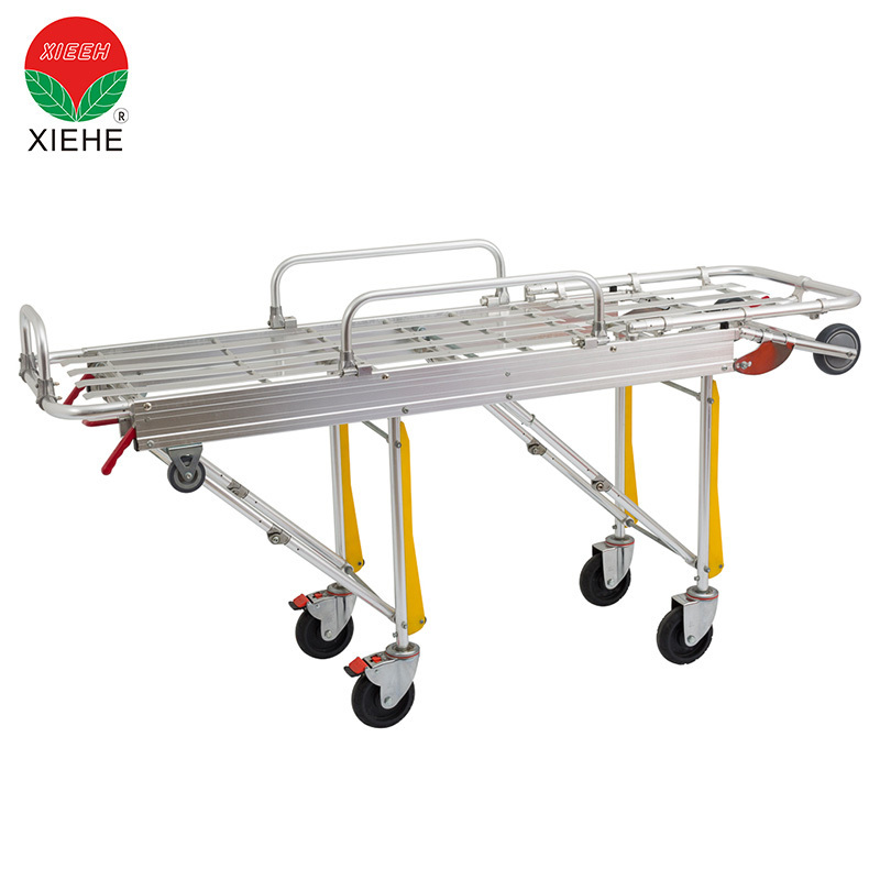 portable hospital emergency trolley bed medical ambulance folding stretcher for rescue transfer patient