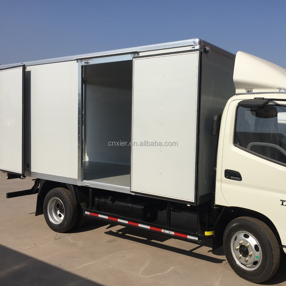 Right hand drive refrigerator truck