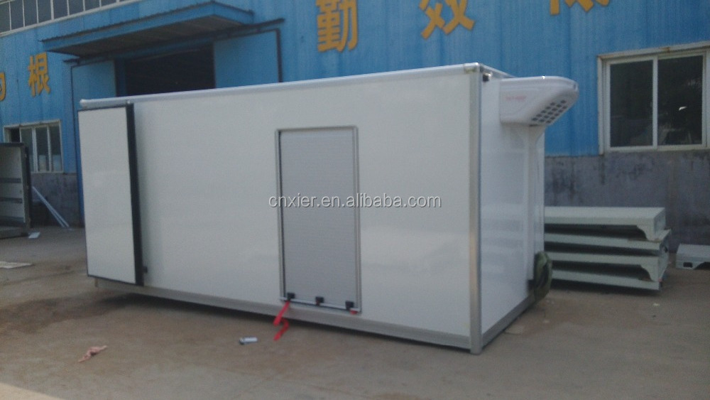 Roll up door insulated truck body, thermo truck body