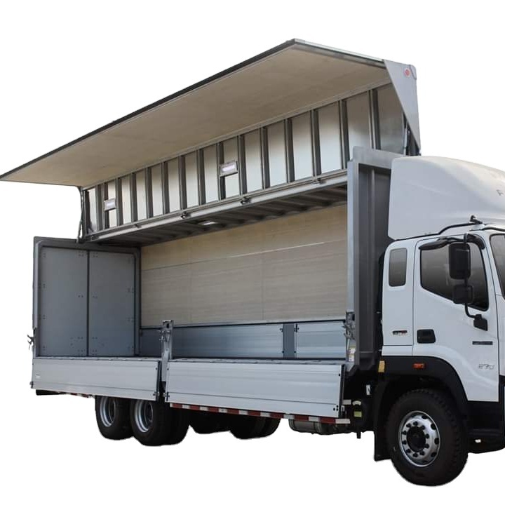 truck box body aluminum FRP color steel for dry cargo truck body