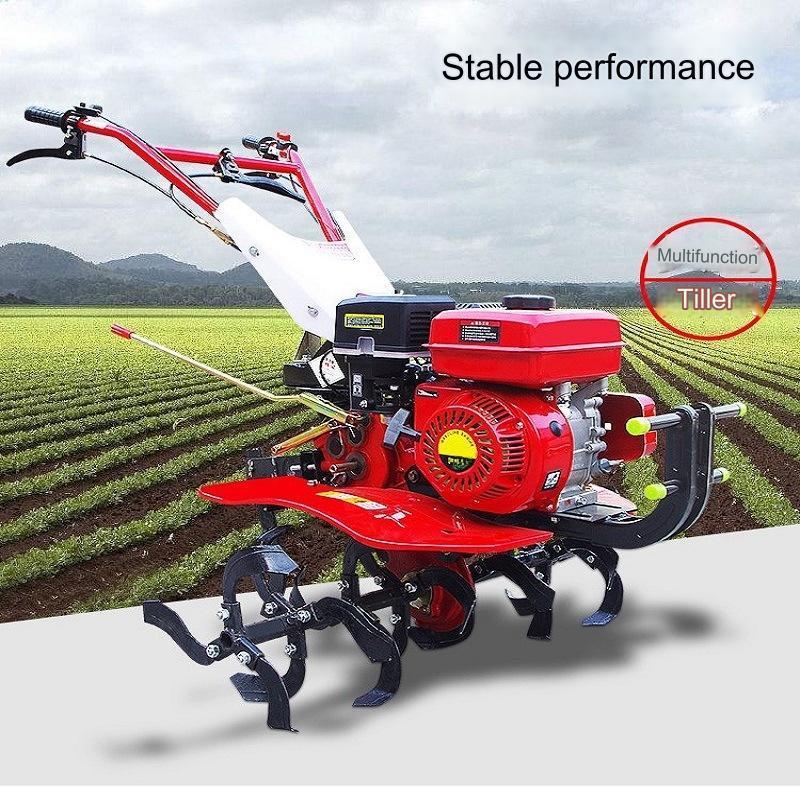 minitractor for agriculture walking tractor Plowing depth 150-350mm corn wheat planter hand walking tractors two wheels