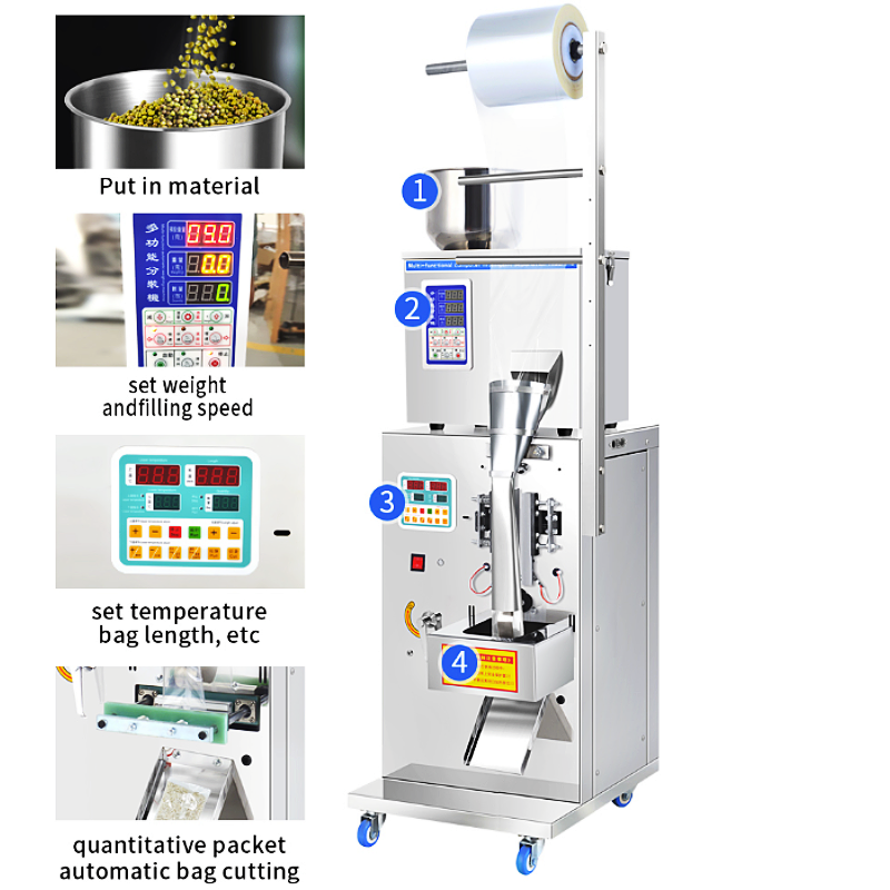 Labor-saving Environmentally Friendly Bottle Filling Counting and Packing Machine Tomato Paste Filling Sealing Packaging Machine