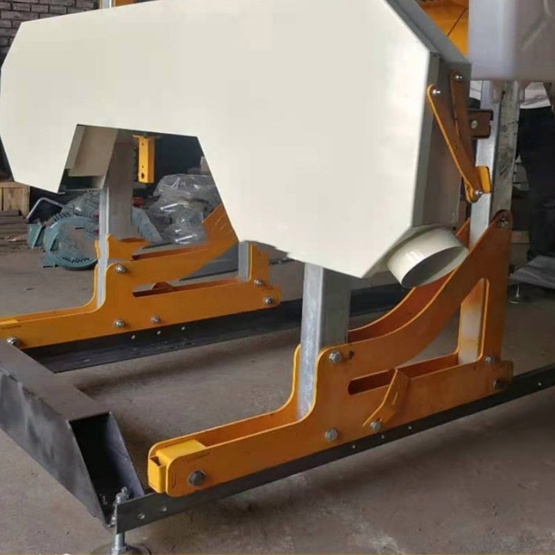 Portable horizontal woodworking band saw machine 18.5kw portable circular swing blade sawmill