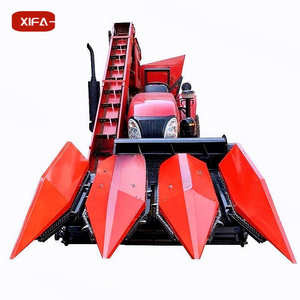 Backpack Corn Harvesting Large Combined Corn Harvester Four-wheel Forage Grinder Agriculture Equipment Crops Cutting Machine