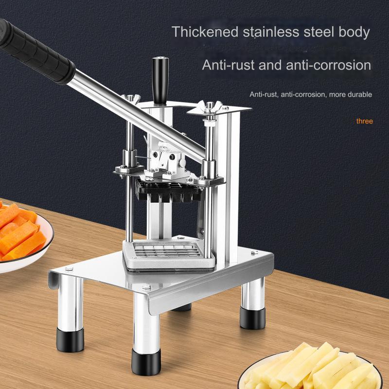 A variety of knives manual vegetable cutter can be used in home schools restaurants snack bars hotels 550W500KG/H