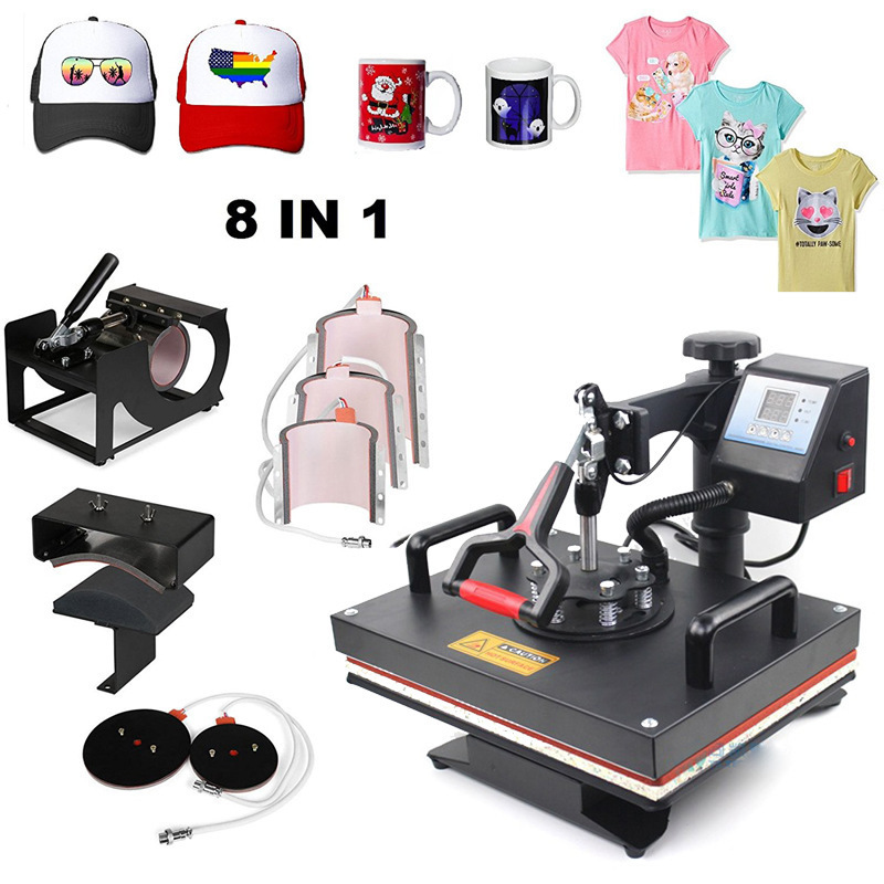 Low Noise Hot Press Plate Thermal Transfer Label Printer Hot Press Electric Garment Heat Press Machine Tshirt Printing Machine