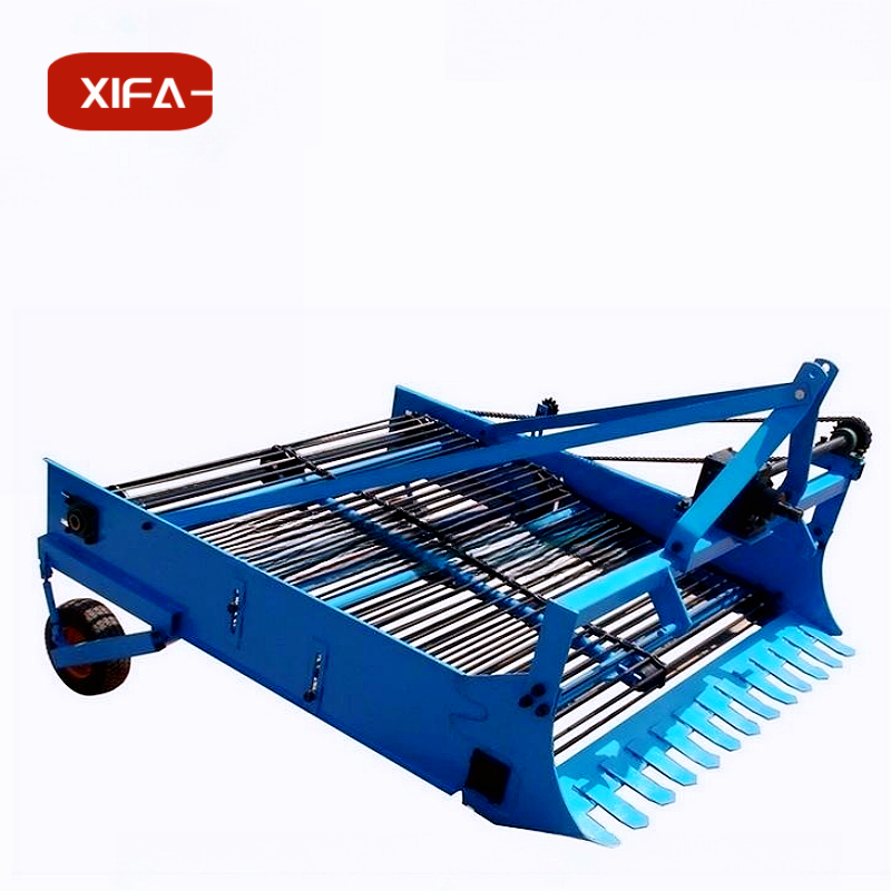 Potato harvester four-wheel tractor planing sweet potato large and small potato digging machine