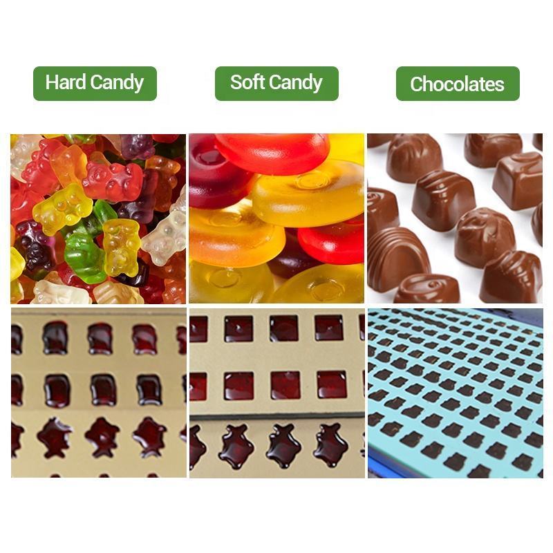 Easy Maintenance Soft Candy Making Machine Eyeball Gummy Candy Making Machine Lollipop/jelly Candy Making Machine Sugar Provided