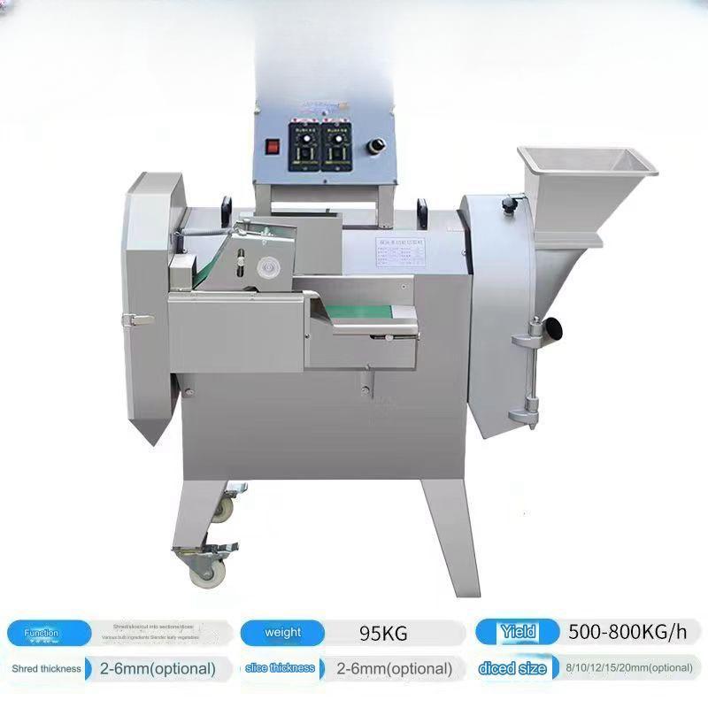 Fully automatic multi-functional vegetable cutter for canteens and restaurants commercial vegetable chopper