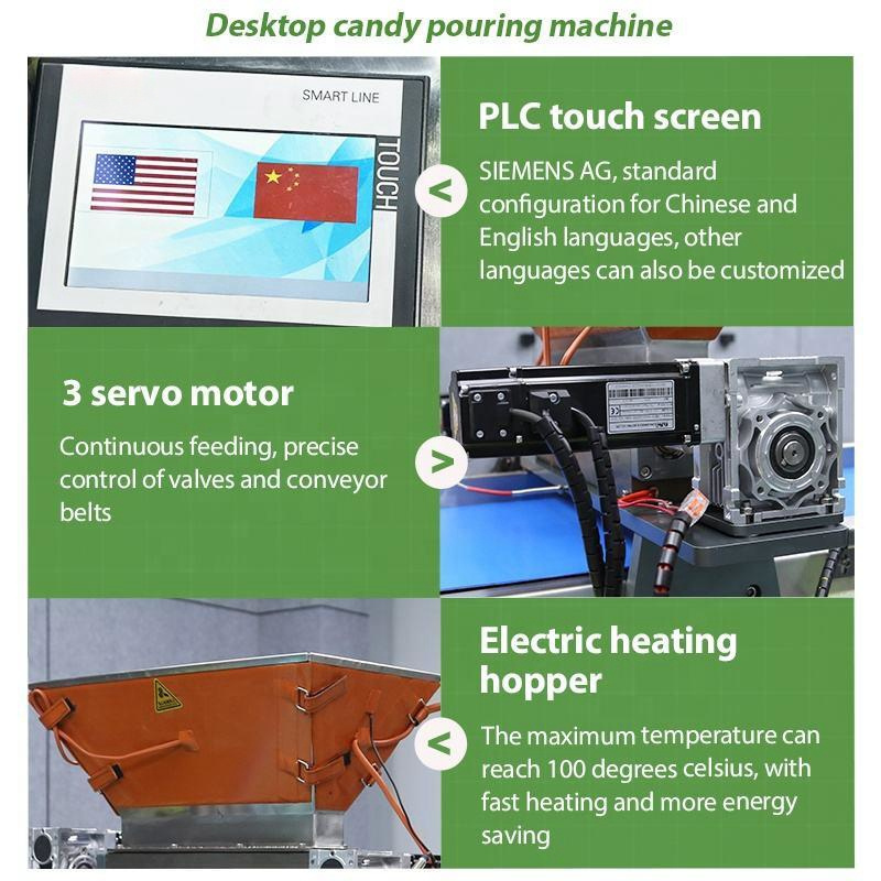 Easy Maintenance Soft Candy Making Machine Eyeball Gummy Candy Making Machine Lollipop/jelly Candy Making Machine Sugar Provided