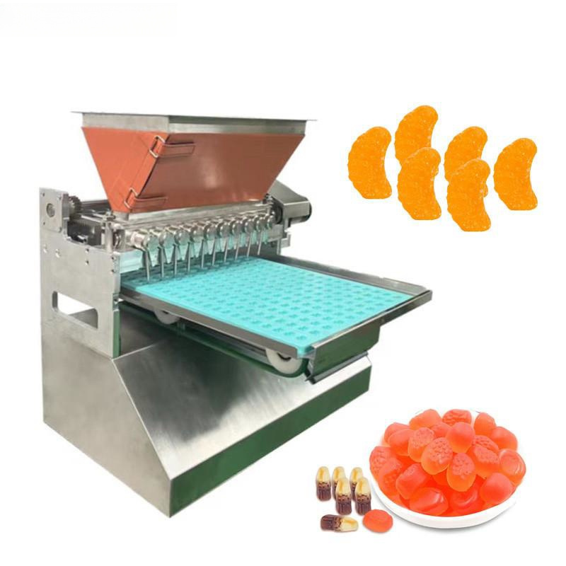 Tabletop Semi-automatic Candy Maker Machine Chocolate Milk Fruit Jelly Making Machine