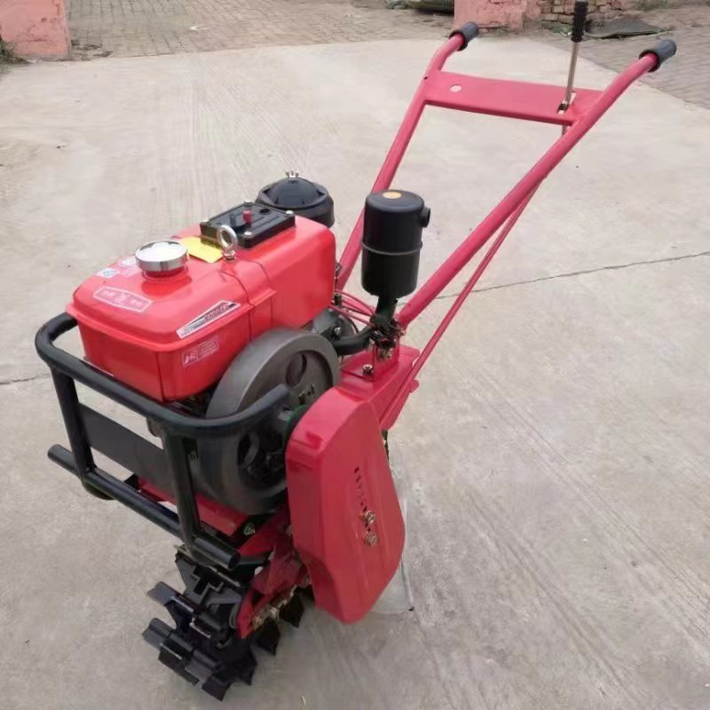 Agricultural Furrowing and Plowing Machine, Gasoline and Diesel Can Be Added to Ditching and Weeding Plowing Machine Engine 80