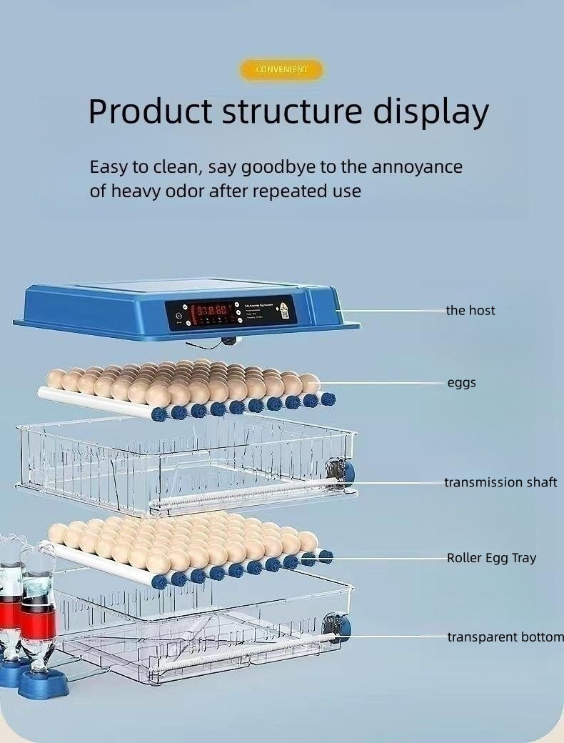 Automatic egg incubator China 240 Eggs Incubator Commercial Egg Incubator For Sale