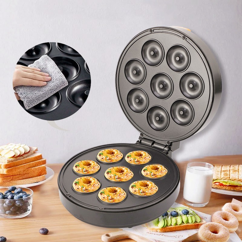 Hot Sale Commercial Appliances Electric Automatic Donut Bread Frying Machinery Mini Donut Making Machine