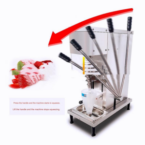 Mini Yogurt Milkshake Full Auto Swirl Fruits Ice Cream Machine Swirl Frozen Yogurt Ice Cream Mixer Yogurt Making Home Machine