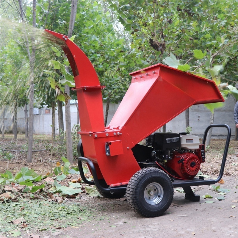 Multi-function shredder 220v 7.5kw electric wood chipper shredder branch wood