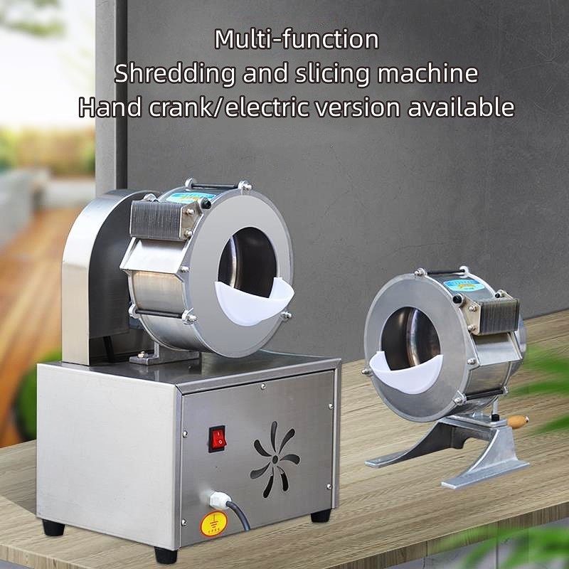 Commercial vegetable slicer electric compact potato cucumber carrot slicer and shredder