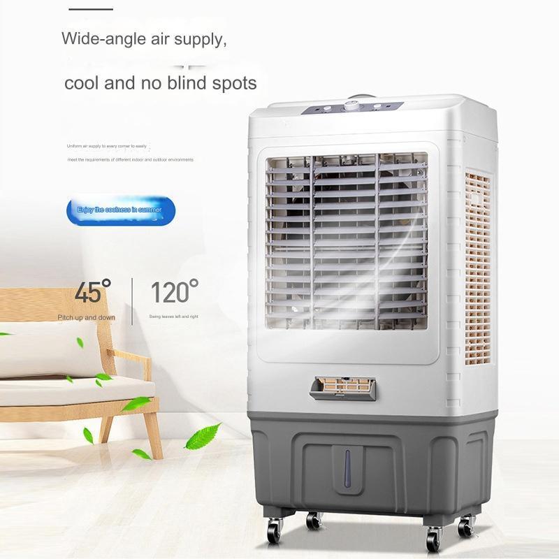 Increase the water tank up and down portable humidifier fan air conditioner household 500W